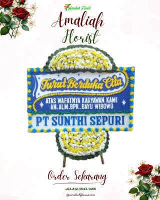 Papan Bunga Duka di Moyag Todulan
