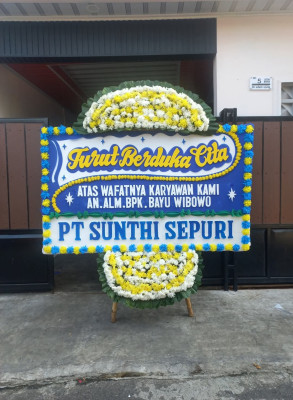 Papan Bunga Duka di Moyag Todulan